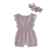 Summer Baby Girl Rompers