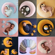 Crescent Moon Baby Pillow Sets