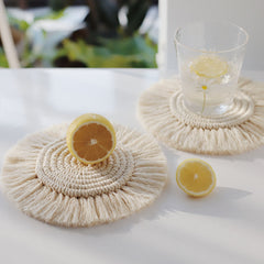 Artisan Macrame Coaster