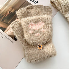 Convertible Kids Winter Gloves